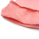 Children's pink sweatpants with embroidered cat design