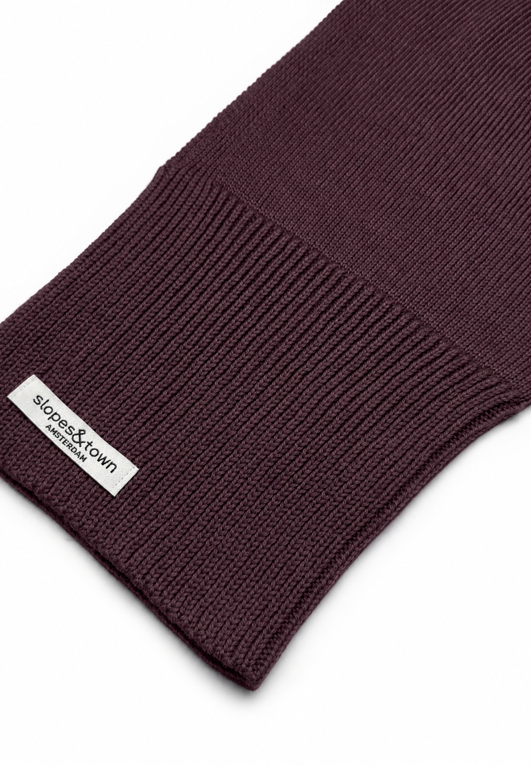 Kids Merino Wool Balaclava Cocoa Powder