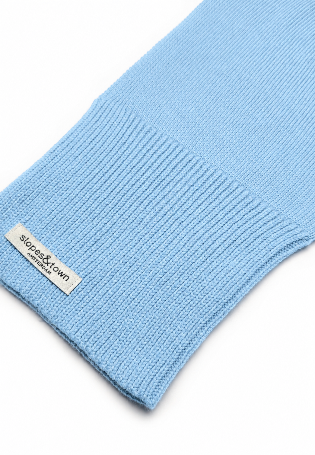 Kids Merino Wool Balaclava Icy Blue