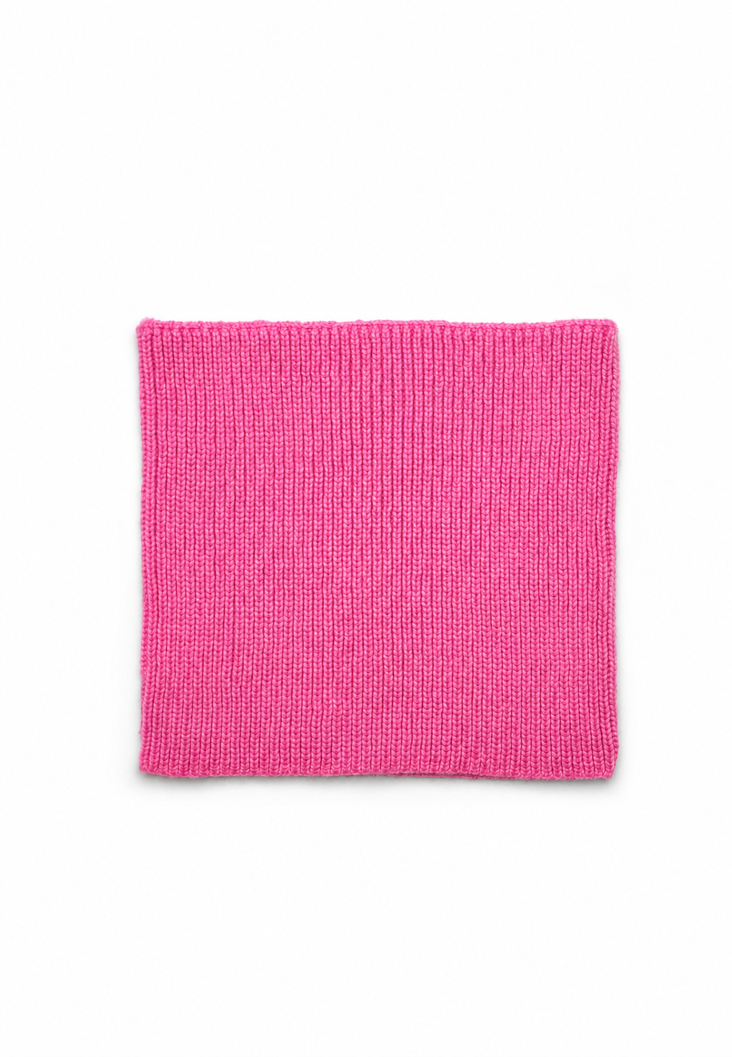 Kids Merino Wool Snood Electric Pink