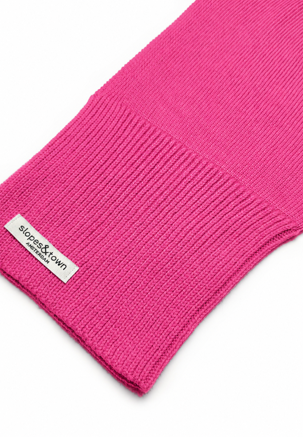 Kids Merino Wool Balaclava Electric Pink
