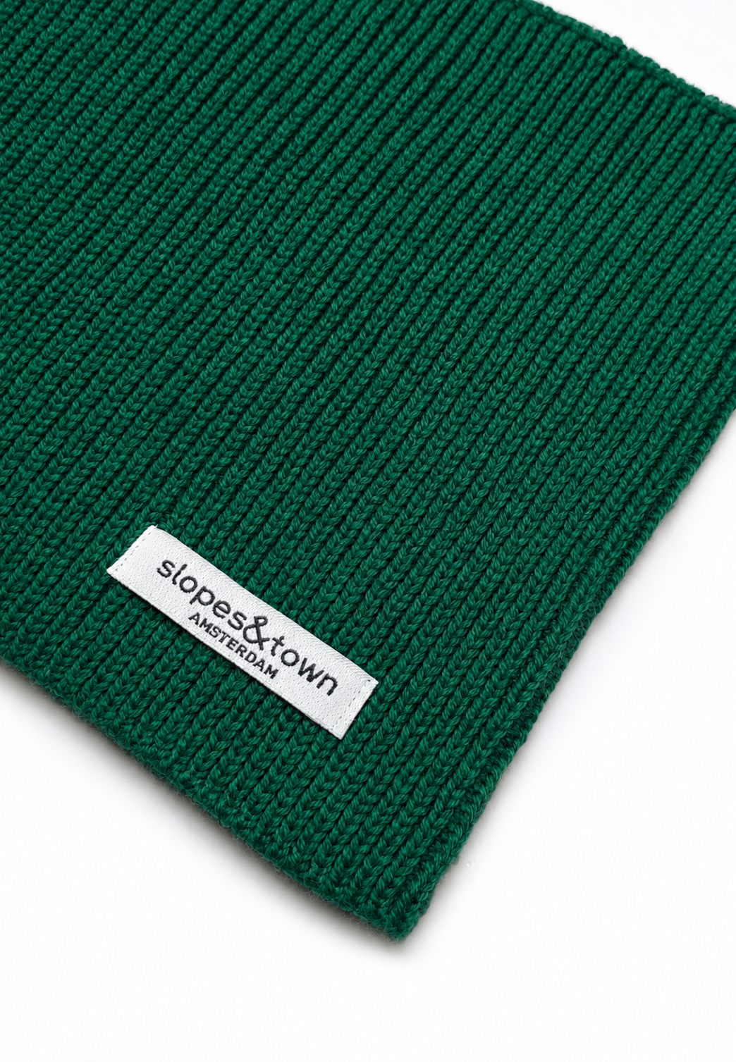 Kids Merino Wool Snood Pine Green