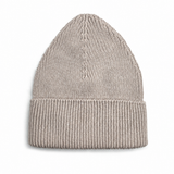 Kids Merino Wool Beanie Mono Beige