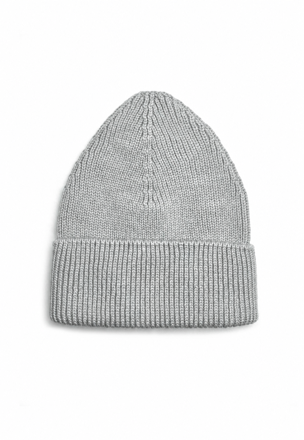 Kids Merino Wool Beanie Mono Melange Grey
