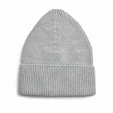 Kids Merino Wool Beanie Mono Melange Grey