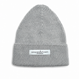 Kids Merino Wool Beanie Mono Melange Grey