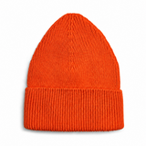 Kids Merino Wool Beanie Mono Orange
