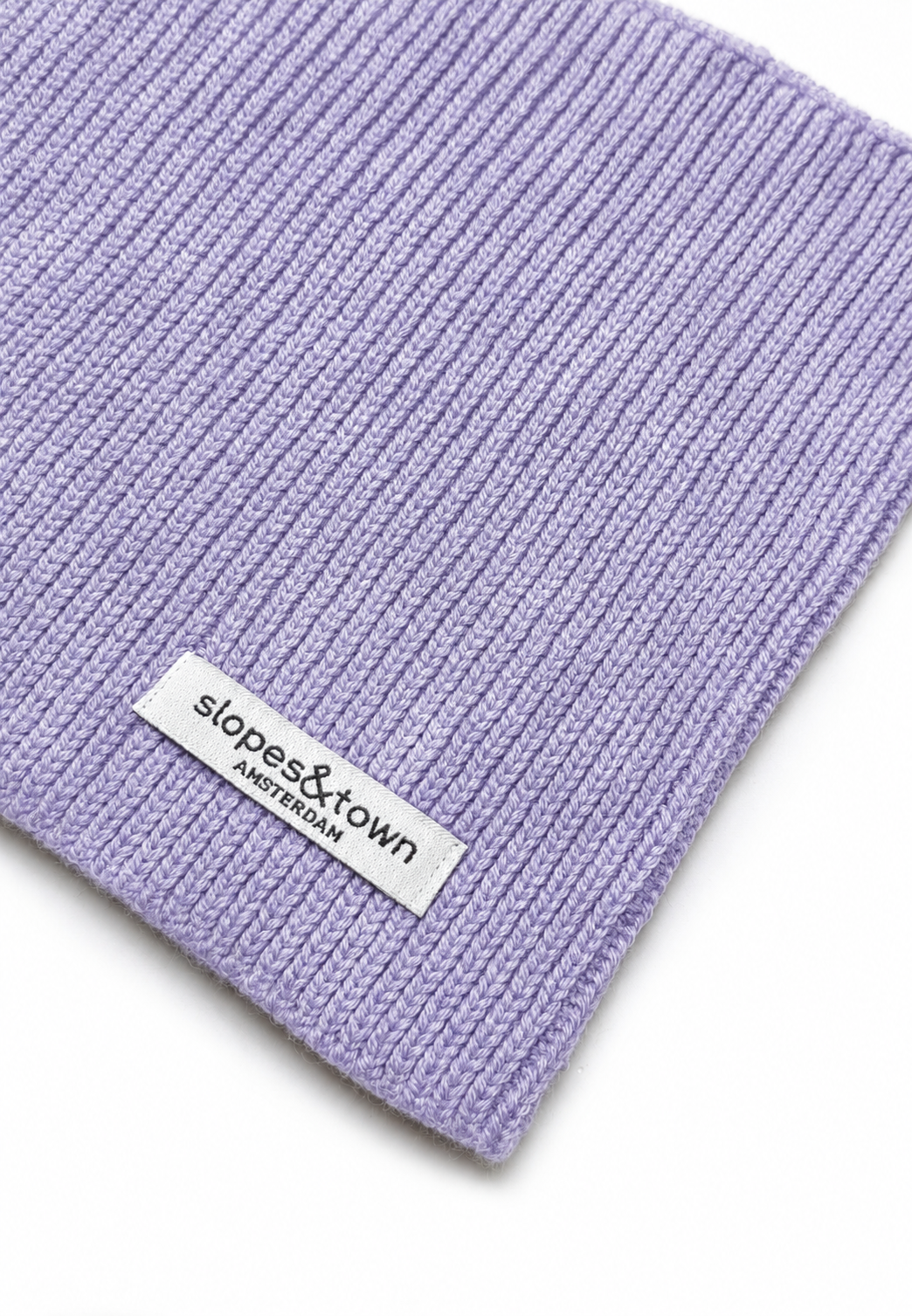 Kids Merino Wool Snood Melange Lilac