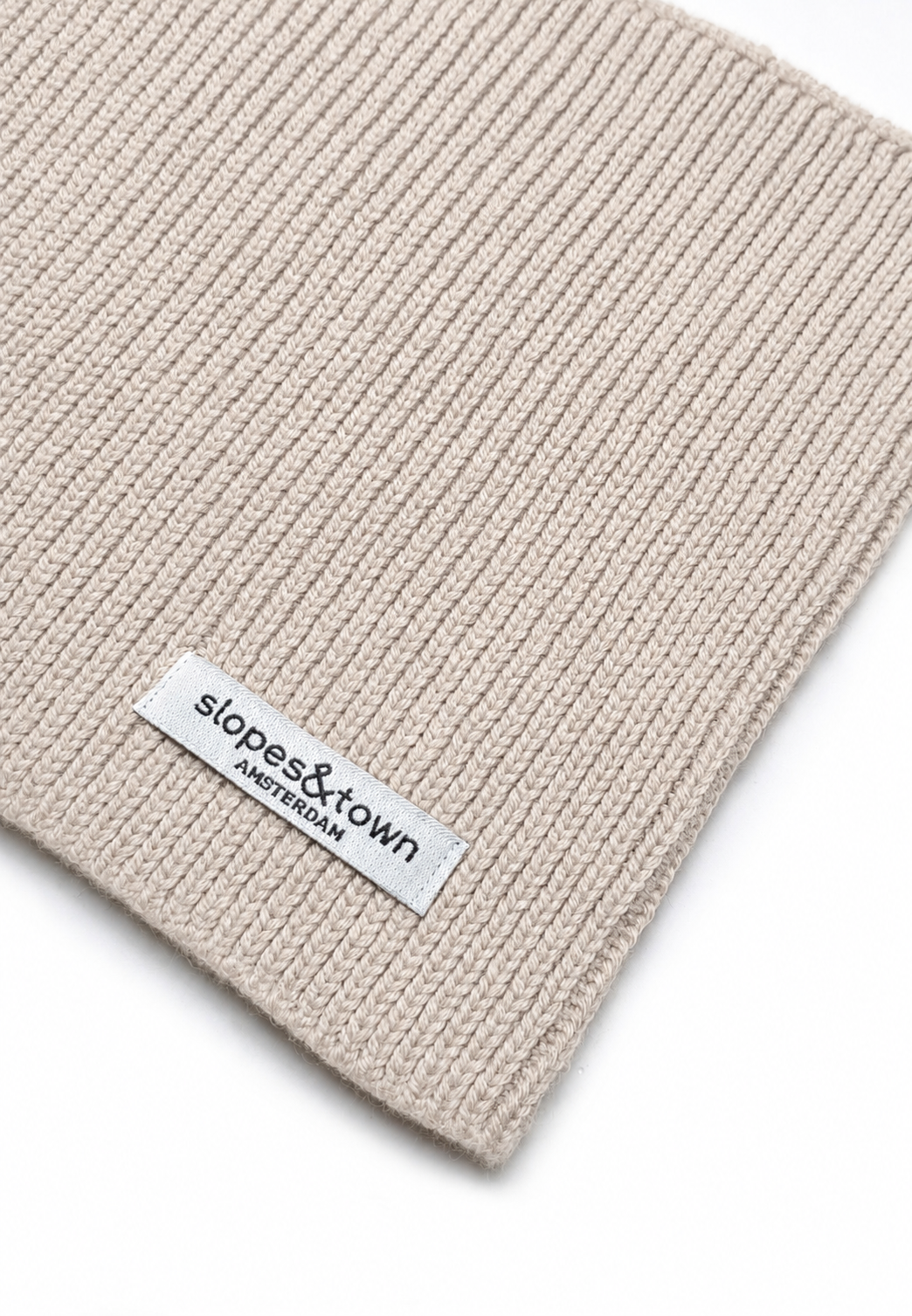 Kids Merino Wool Snood Light Beige