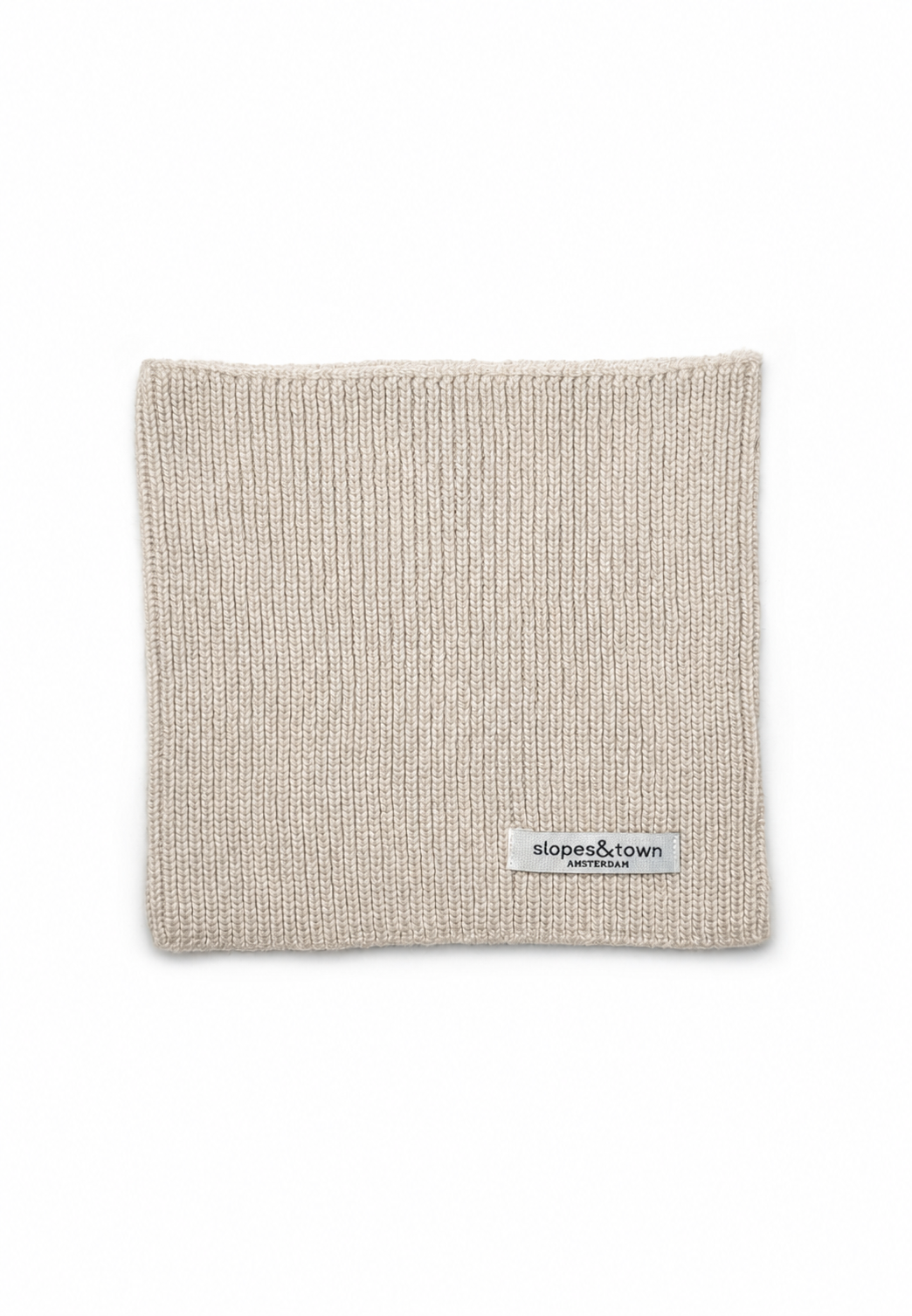 Kids Merino Wool Snood Light Beige