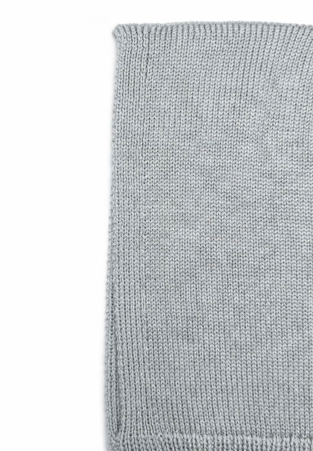 Kids Merino Wool Balaclava Melange Grey