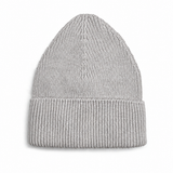 Kids Merino Wool Beanie Mono Melange Greige
