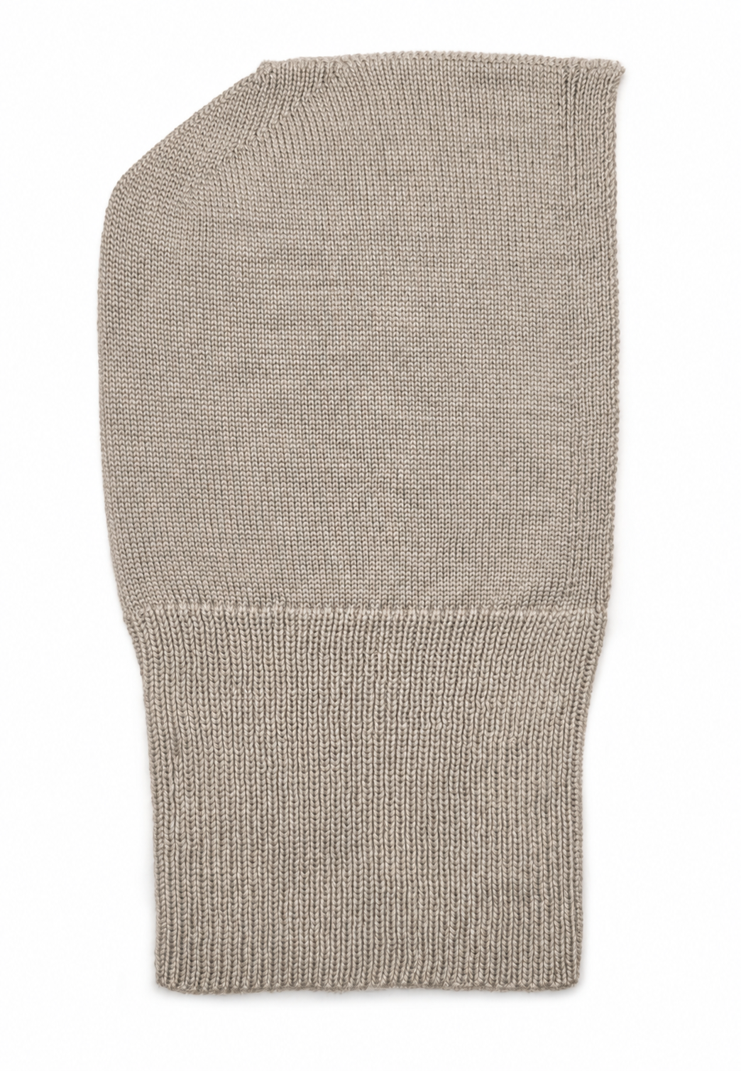 Kids Merino Wool Balaclava Beige