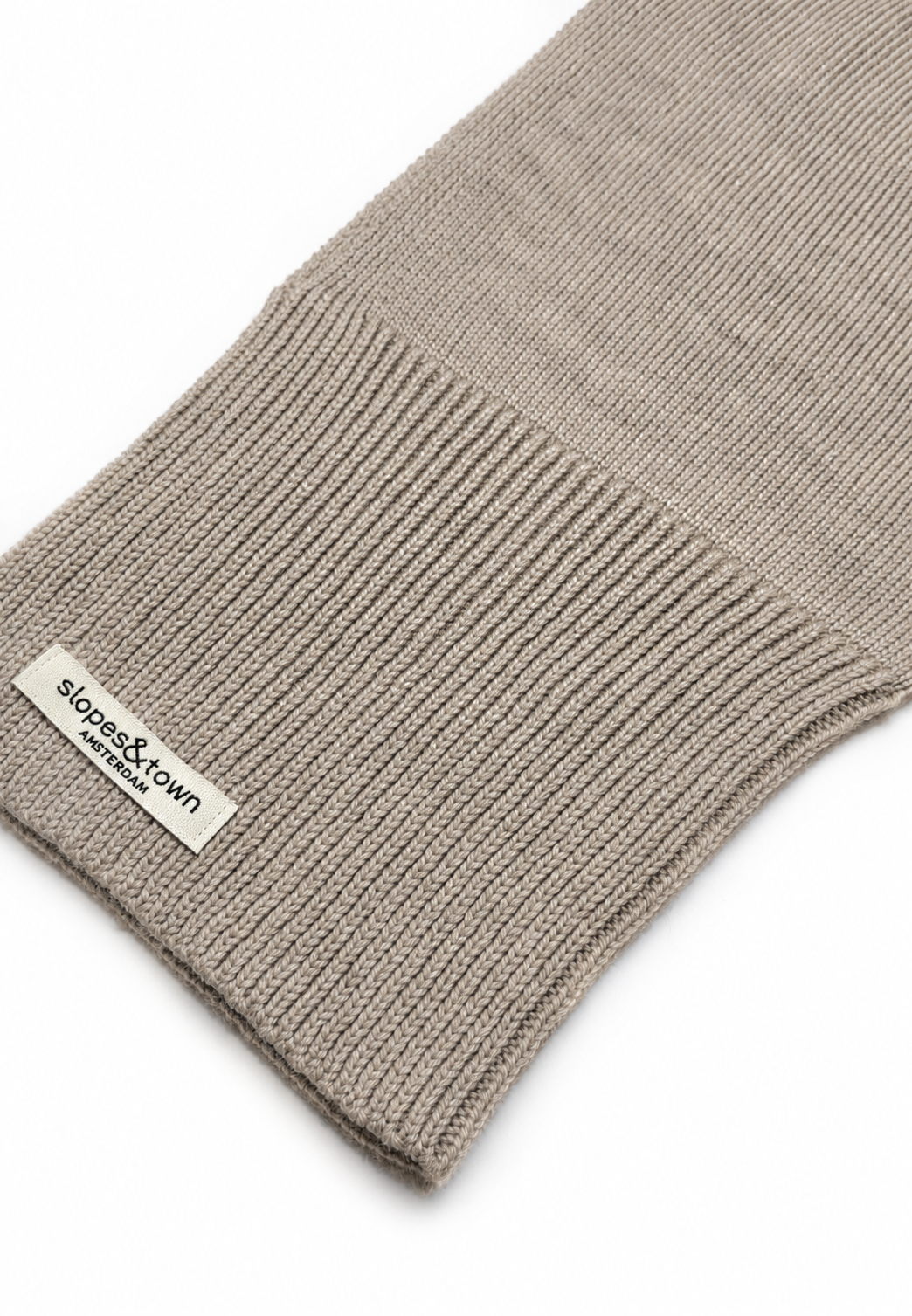 Kids Merino Wool Balaclava Beige
