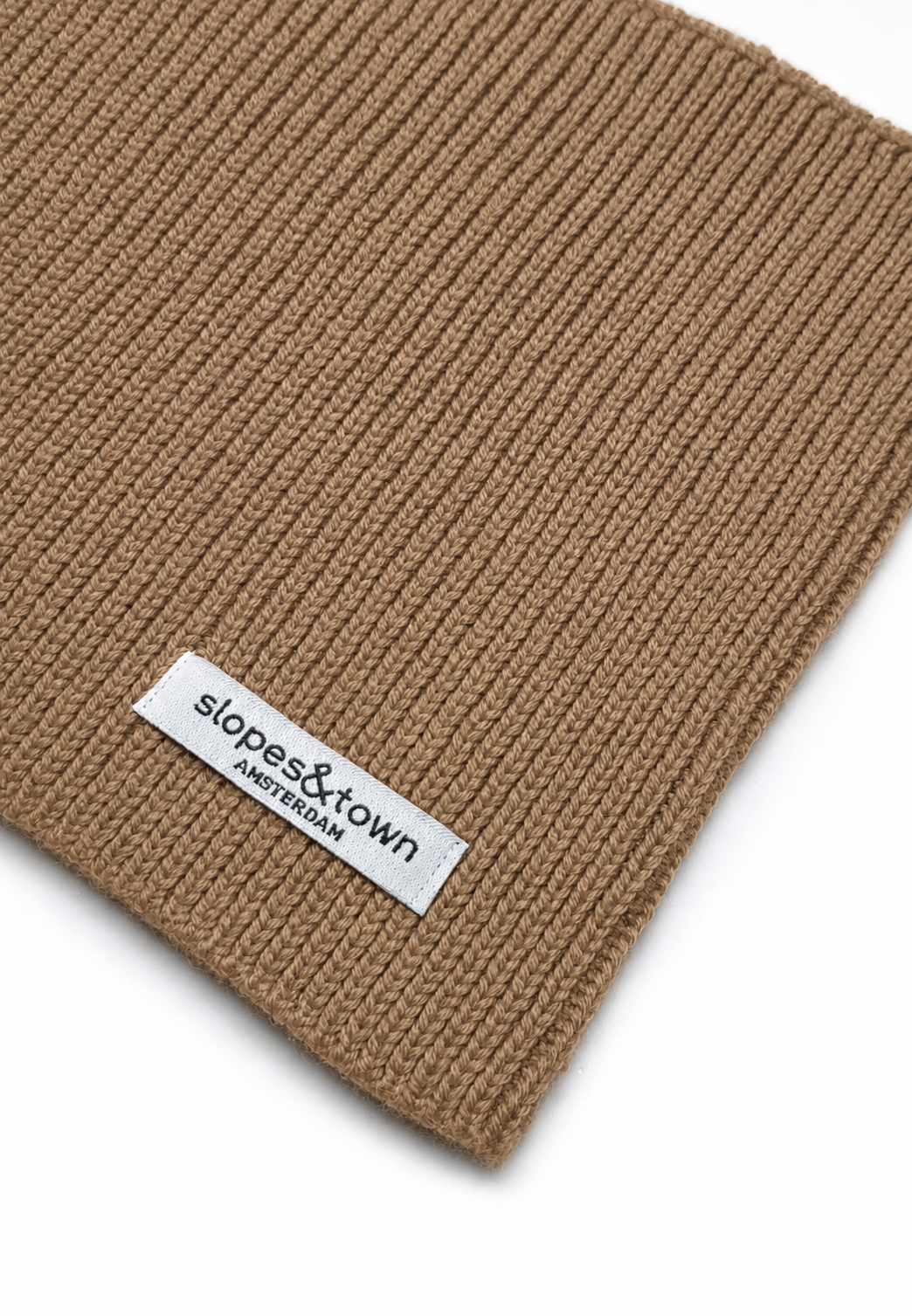 Kids Merino Wool Snood Caramel