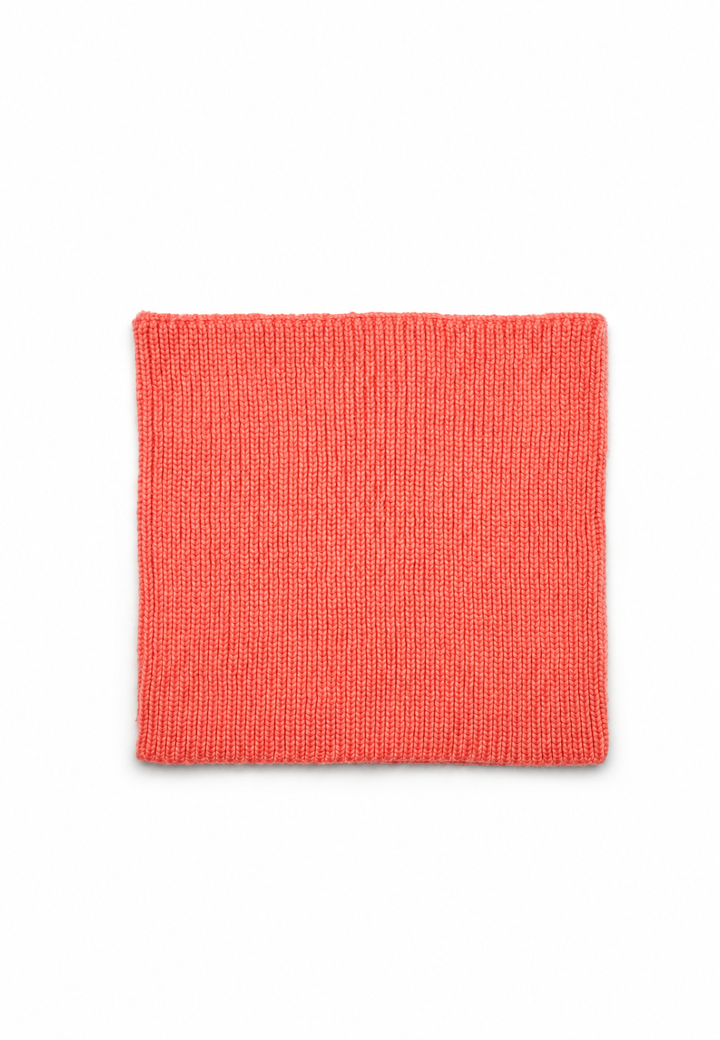 Kids Merino Wool Snood Coral Pink