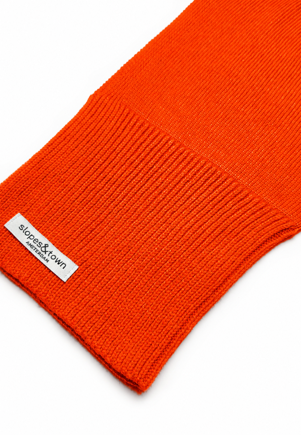 Kids Merino Wool Balaclava Orange