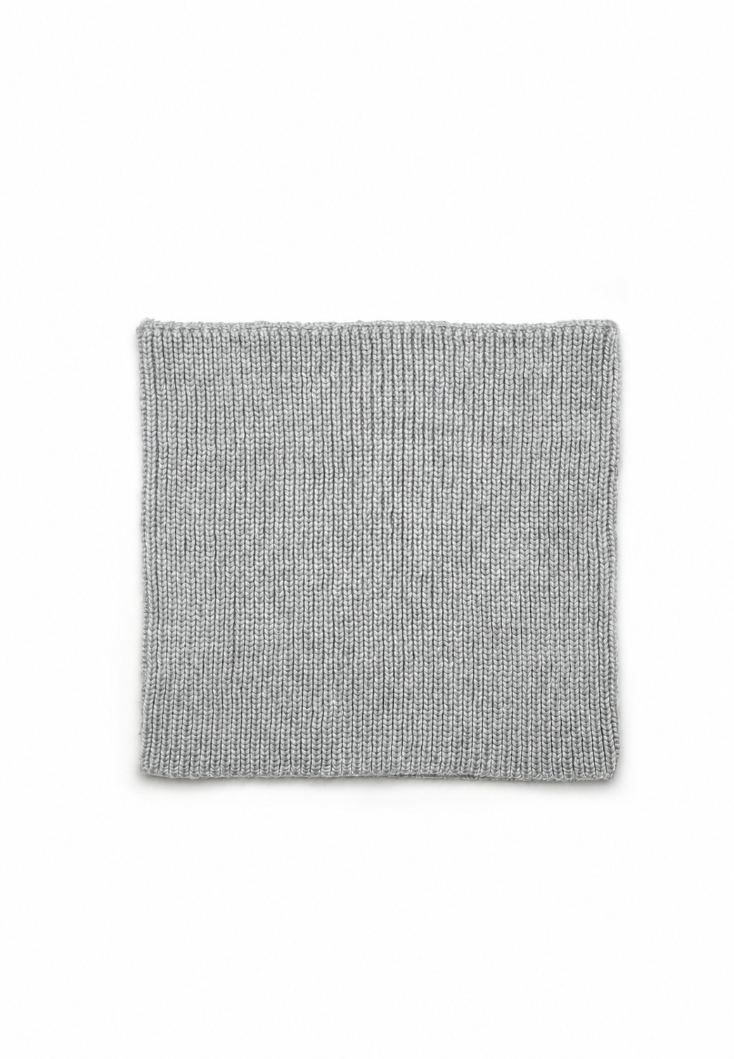 Kids Merino Wool Snood Grey Melange
