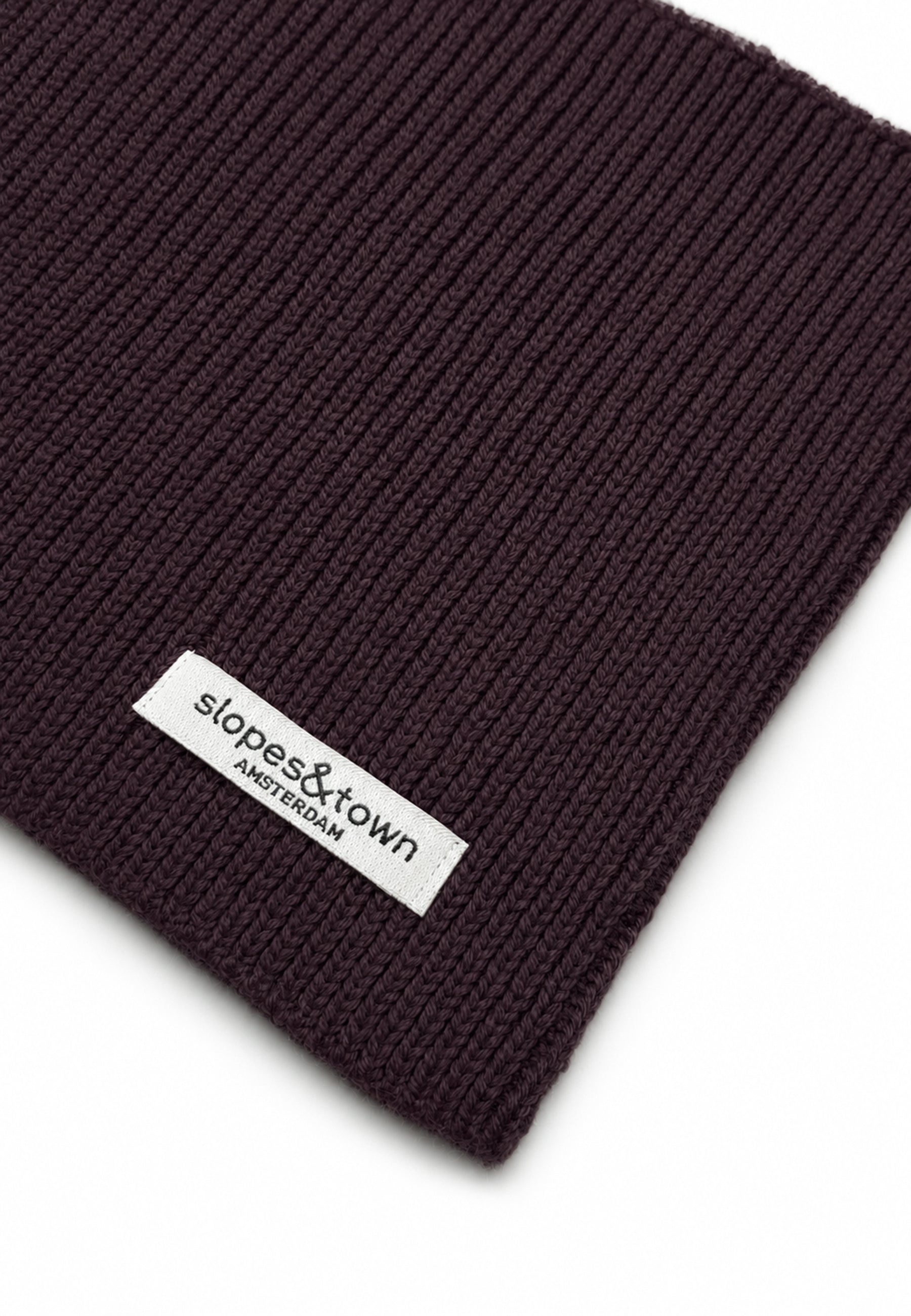 Kids Merino Wool Snood Cocoa Powder Light
