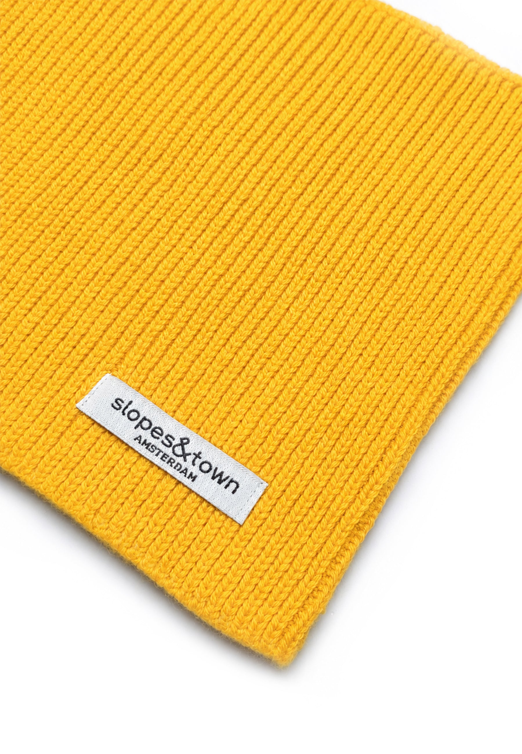 Kids Merino Wool Snood Yellow
