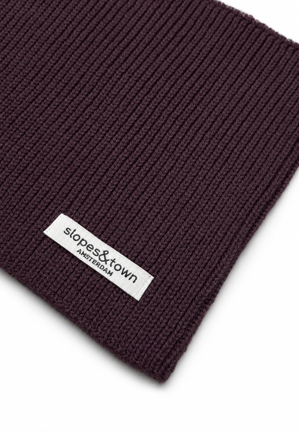 Kids Merino Wool Snood Cocoa Powder Light