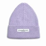 Kids Merino Wool Beanie Mono Lilac