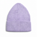 Kids Merino Wool Beanie Mono Lilac