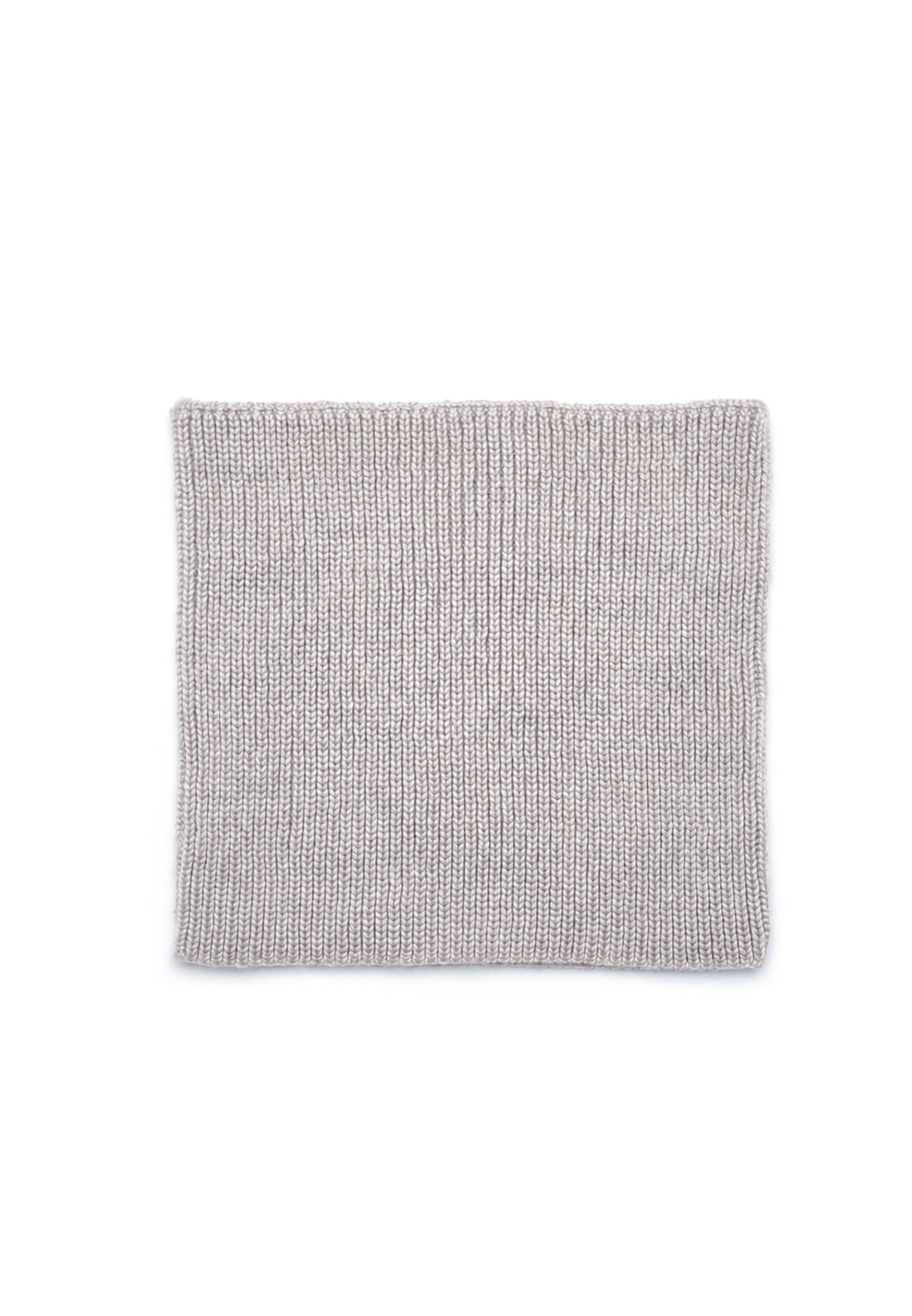Kids Merino Wool Snood Mottled Greige