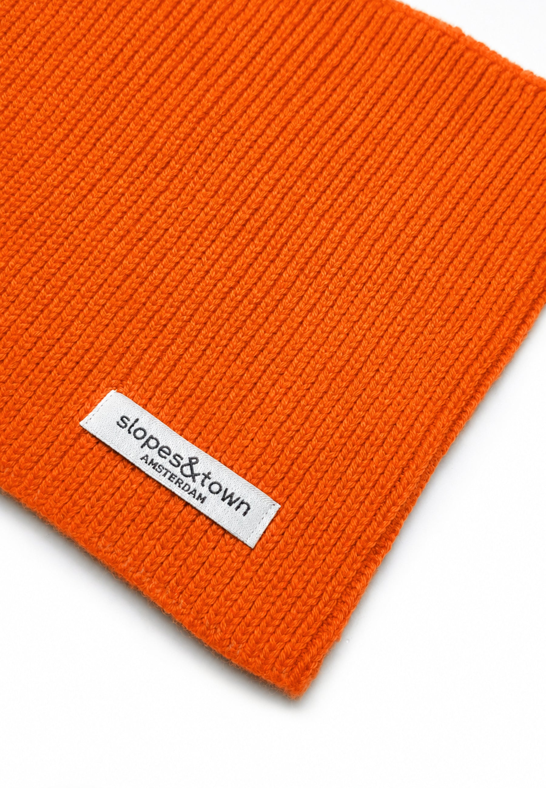 Kids Merino Wool Snood Orange