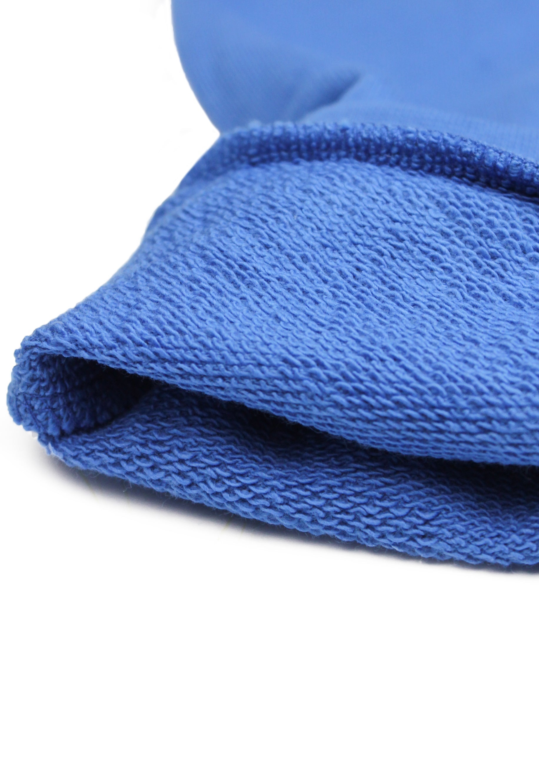 Kids' blue sweatpants with embroidered aeroplane motif